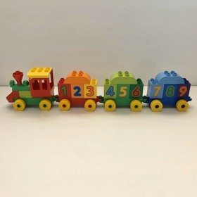Lego 10558 Duplo Number Train Building Bricks Complete Blocks Figure Dog Toy