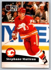 1991-92 Pro Set #27 Stephane Matteau
