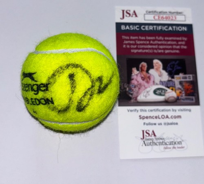 #ad #ad JACK DRAPER SIGNED WIMBLEDON TENNIS BALL FRENCH OPEN BRITISH UK US 2025 JSA $152.99