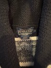 Pendleton Men's Harding Zip Lambswool Cardigan Sweater Small Black Pattern — photo 2