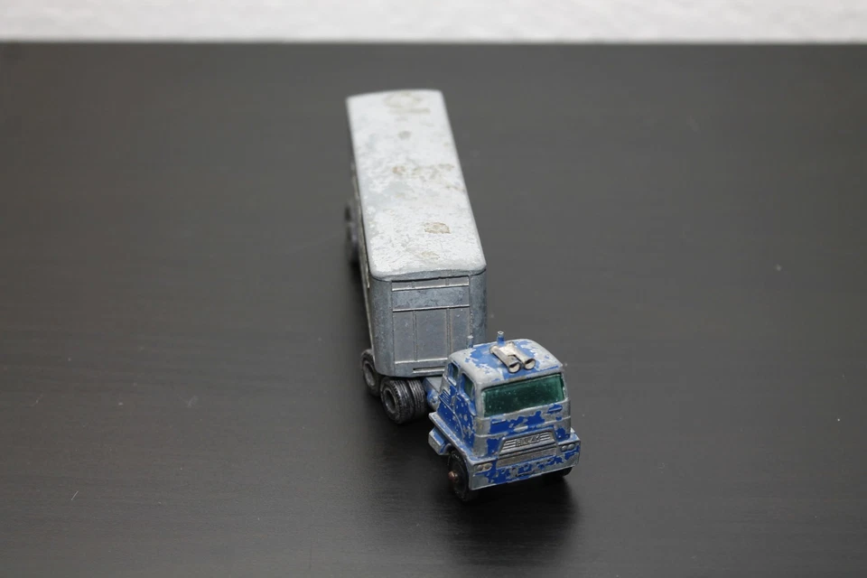 Matchbox Lesney Major Pack No M 9 Inter-State Double Freighter Tractor Trailer - Image 3 of 4