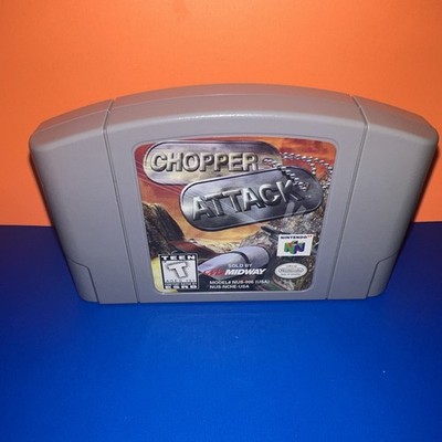 N64 Chopper Attack Nintendo Game Cartridge Only Pre-Owned