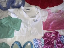 Build A Bear Lot Of Girl Clothes Doc Dress Shoes Vest