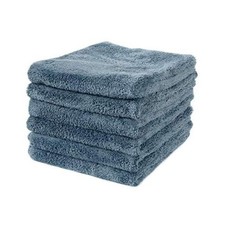Extra Absorbent Ultra Plush 500GSM Edgeless Microfiber Towels, Car Gray