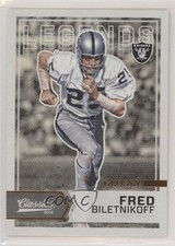 2016 Panini Classics Legends Glossy Fred Biletnikoff #174 HOF 0o5
