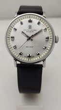 RARE Favre Leuba Geneva Sea-Chief Winding Mens Swiss Dial white 61513