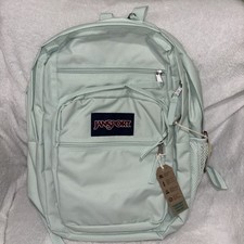 JanSport Big Student Backpack FRESH MINT 34L 17 x 13 x 7.5 in NWT