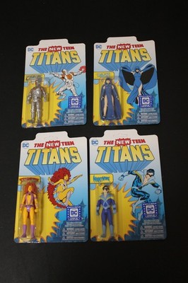 Funko Super Powers - Teen Titans Lot - Nightwing, Cyborg, Raven, Starfire new
