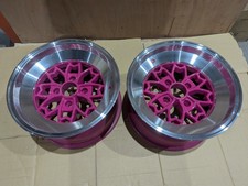 Pair of x 2 Rota Aleica ALLOY WHEELS 15 x 8J ET0 4x114.3 4114 AE86 JDM Starlet