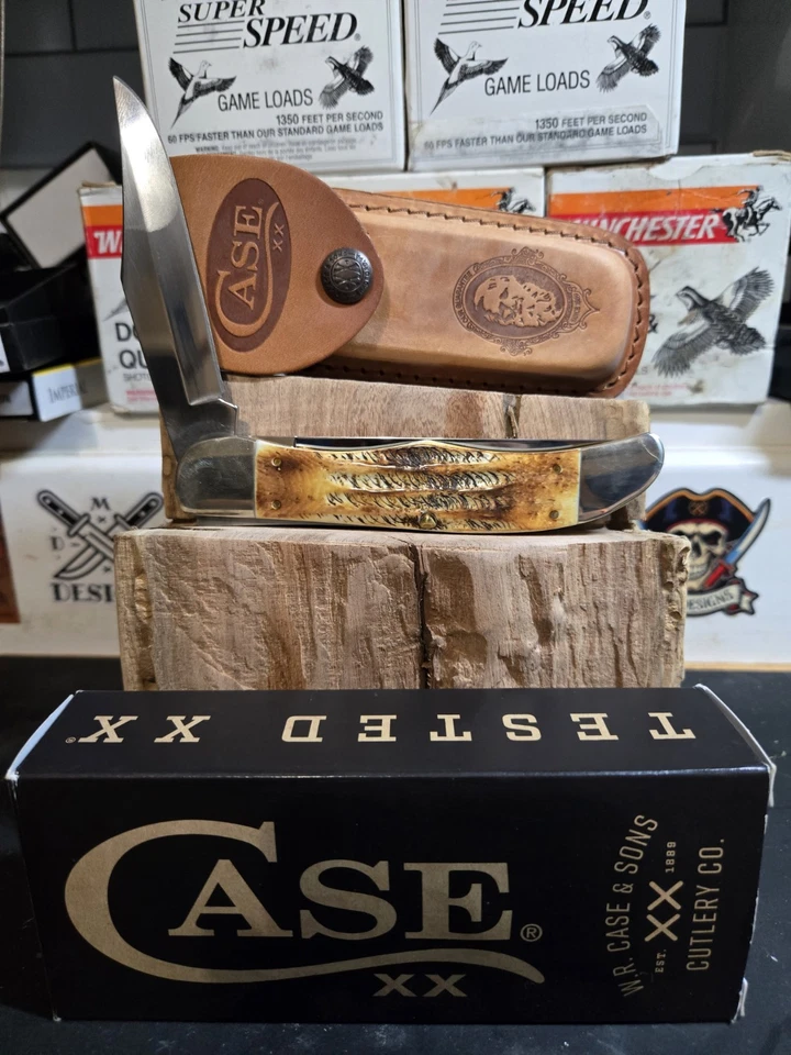 Estojo 6.5 Bonestag caçador dobrável novo na caixa. Vem com bainha. - Imagem 2 de 3