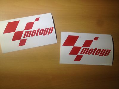 2x MOTO GP Aufkleber Supersportler Rennsport Racing Tuning Motorrad Sticker NEU