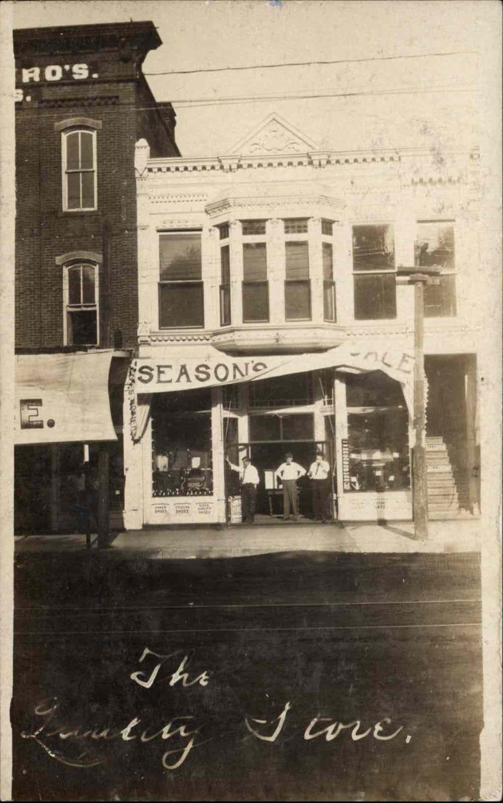 Garber Oklahoma OK Store Storefront c1910 Real Photo Postcard eBay