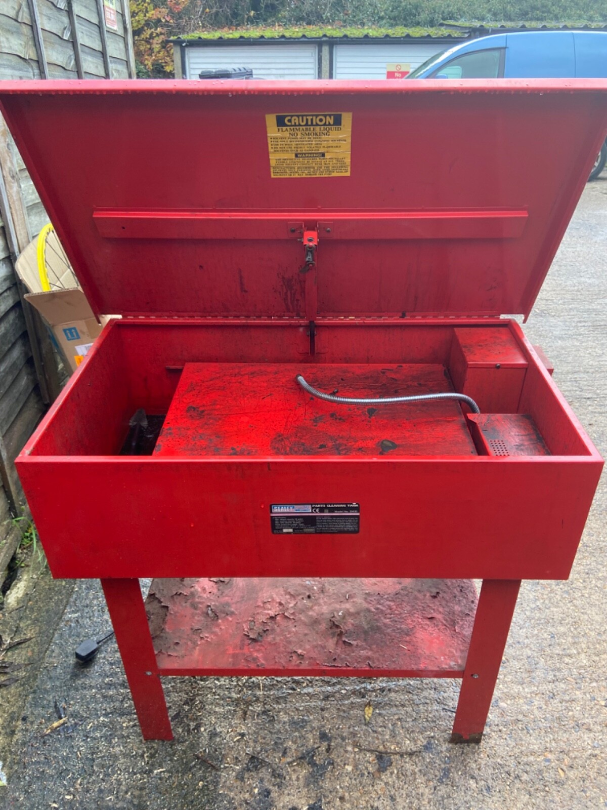 SEALEY PARTS WASHER DEGREASER eBay