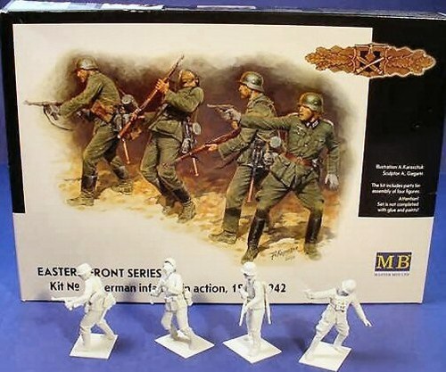 MASTER BOX MB3522 Plastic Figure Kit Scale 1:35 Frontier fight of summer 1941 - Picture 7 of 8