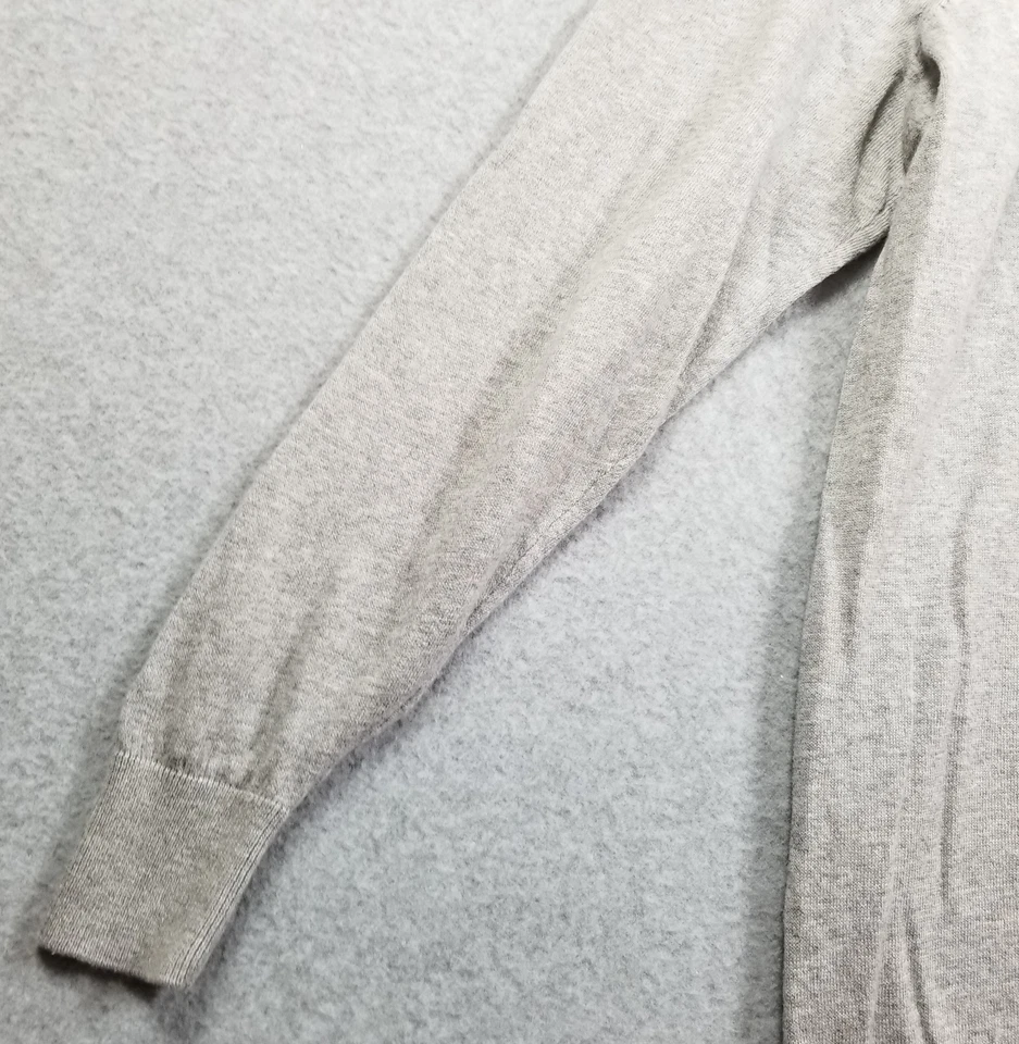 Old Navy Sweater Women’s 1X Plus Gray Owl Long Sleeve Scoopneck Stretch Pullover - Image 3 of 4