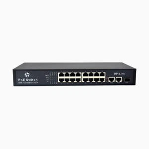 ANNKE 8-Port 16-Port Ethernet Gigabit PoE Commutateur IP Réseau pour NVR IP caméra