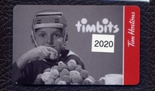 2020 Timbits Hockey Tim Hortons Timbits Collectible Card