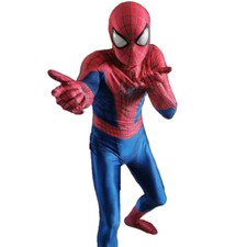 The Amazing Spiderman Jumpsuit Spider-man Suit Cosplay Costume Halloween Party