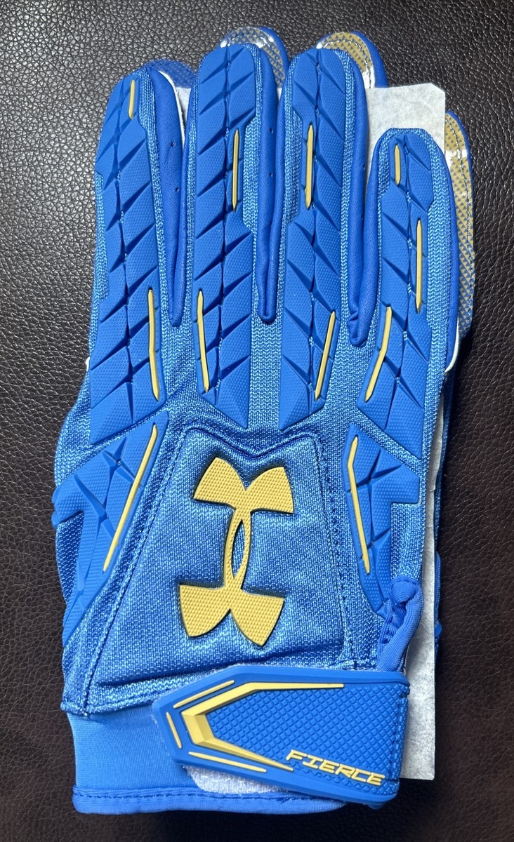 UCLA Under Armour Blue Football Gloves XL | eBay