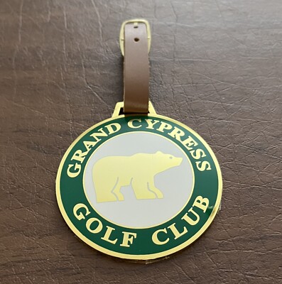 Grand Cypress Golf Club Bag Tag - Orlando Florida