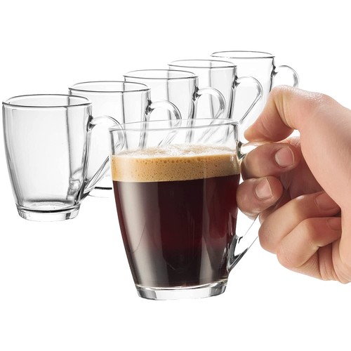 Tazza In Vetro Bormioli Rocco Icon - 32cl, Trasparente, Microonde Safe