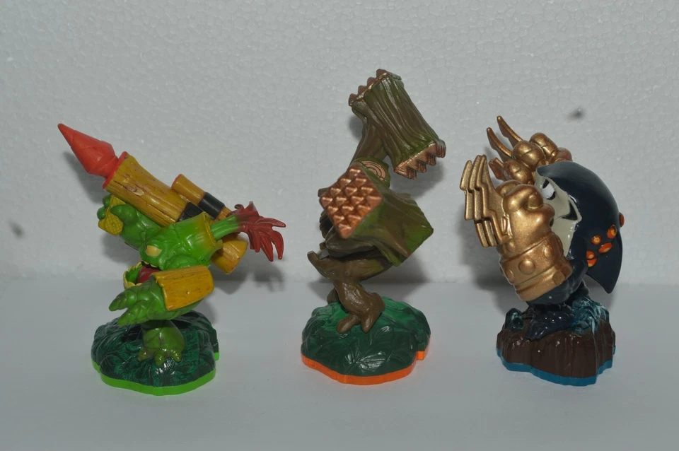 Activision SKYLANDERS 3 Figurines 2011 - 2013 Zook Stump Smash Knockout Terrafin - Image 4 of 4