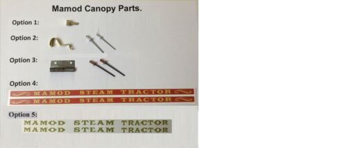 Mamod Traction Engine CANOPY Parts FIVE OPTIONS - Picture 1 of 8