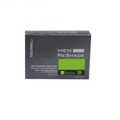 Goldwell Color Men ReShade 4x20ml Grey Laminate Power Shots for Men