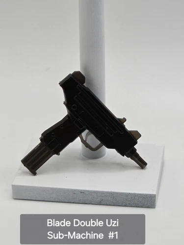3d Printed BLADE MOVIE UZI #1 1:12 scale 6" GI Joe Classified/Marvel Legend