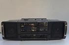 Vintage JVC PC-W150 4 Band Super Bass Horn Dual Cassette Boombox  Tested