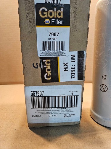 New Napa Gold 7907 spin on Hydraulic Filter - Picture 5 of 5