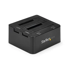 StarTech.com Dual-Bay USB 3.0 To SATA Hard Drive Docking Station, USB Hard Dr...