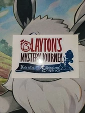Professor Layton Mystery Journey Katrielle & The Millionaires Conspiracy sticker
