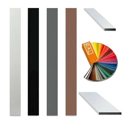 FELLO Aluminium Vierkantrohr Rechteckrohr PULVERBESCHICHTET Aluminiumprofil 60x30 RAL