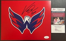 Jakub Vrana Signed Color Photograph JSA Cert. #13 NHL Washington Capitals w/COA!