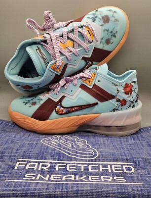 Nike Lebron 18 Low Mimi Plange Floral Size DN4177 400
