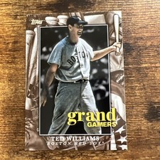 2024 Topps series 1 #GOG-15 Ted Williams Grand Gamers Red Sox