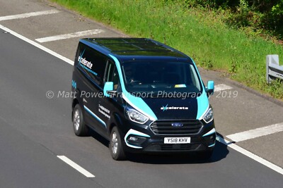 Van Foto 12x8 - Ford Transit Custom - Excelerate - YS18 KHV