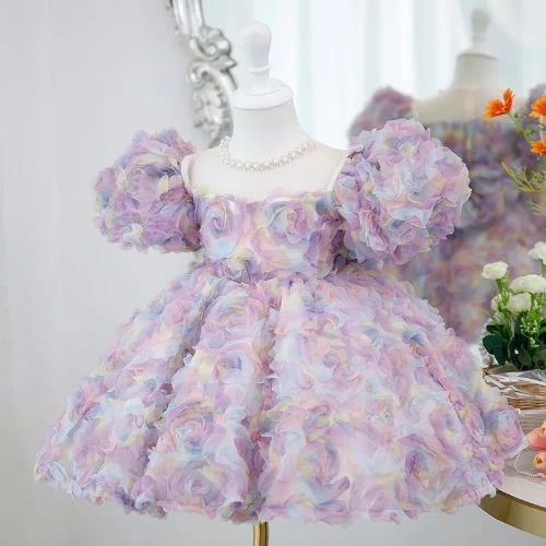 VETEMENTS Abbigliamento Bambini Nuovi Abiti Bambina Abito Formale Abito Sera Principessa Fiori