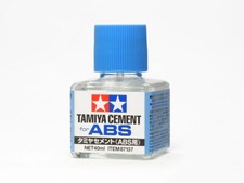 Tamiya 87137 Cement for ABS 40ml - For Model Kits  Precision Plastic Assembly