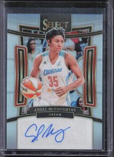 2024 Panini Select WNBA #SG-AM Angel McCoughtry Silver Prizm Auto Dream RG11