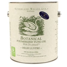 Sutherland Welles Botanical Polymerized Tung Oil - High Lustre - 1 Gallon