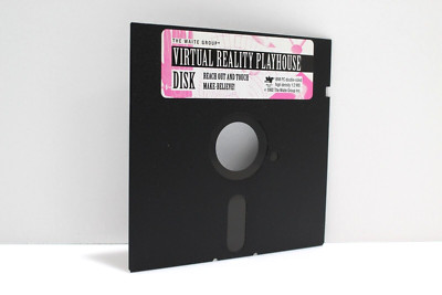 Virtual Reality Playhouse - 5 1/4'' Floppy Disk - The Waite Group, 1992