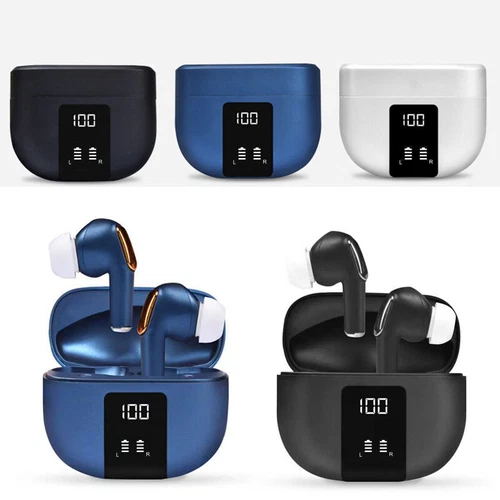 Bluetooth Wireless V5.3 In Ear Headsets Earbuds Air Buds iPhone 15/14/13 iOS