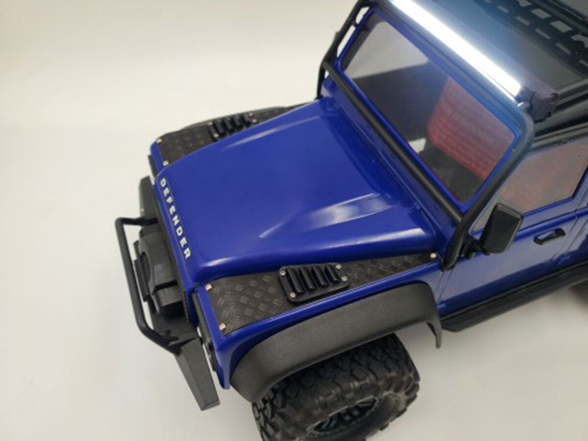 Air Inlet Cover Panel Upgrade Parts for 1/18 Traxxas TRX-4M Defender RC  Refiting | eBay