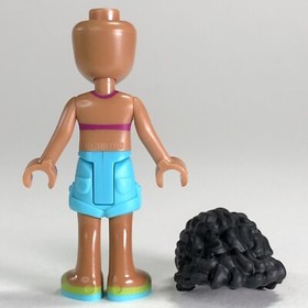 LEGO Kate Minifigure 41000 Water Scooter Fun Friends Striped Bikini Top Shorts 