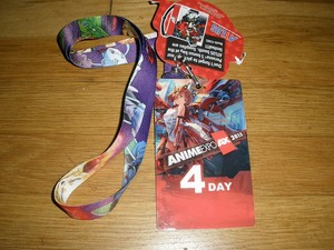 La 15 Anime Expo Ticket Badge Ebay