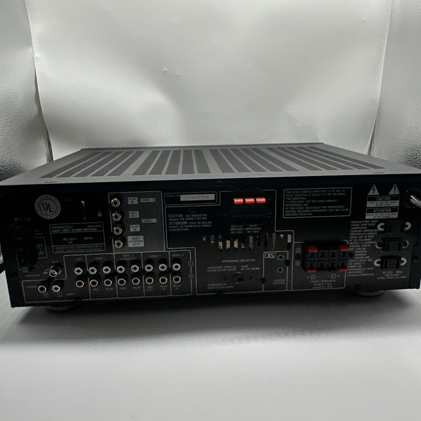 Vintage Kenwood KRV7030 Stereo Receiver eBay