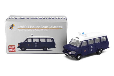 Tiny City Exhibition Exclusive Diecast Car: 1980's Police