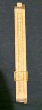 K & E Co. Doric 10" Slide Ruler - Made In USA โ Vintage Measuring Device - WORKS